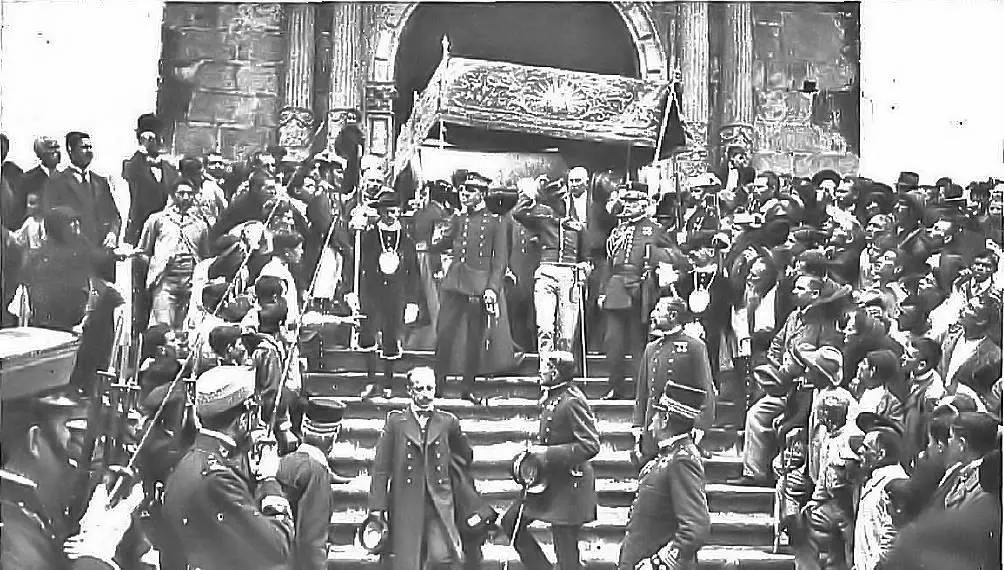 Visita de Alfonso XIII a La Palma