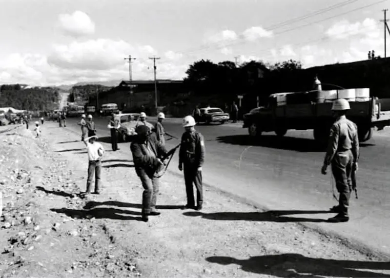 Puesto de registro del ejercito