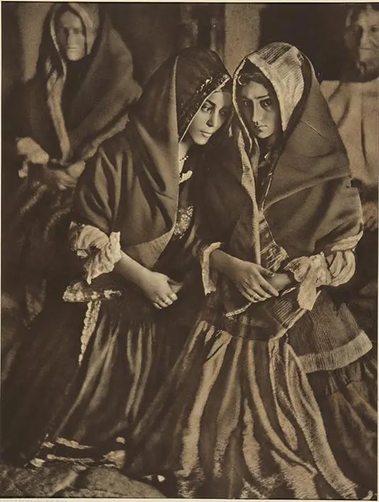 Lagarteranas en misa