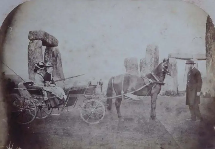 One of the earliest known photographs of Stonehenge