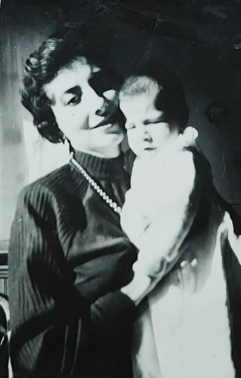 Matilde Gutiérrez y su hija Teresa