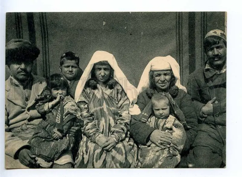 Pamir Tajik family