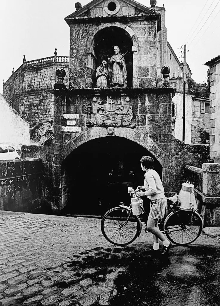 Transportando leche.