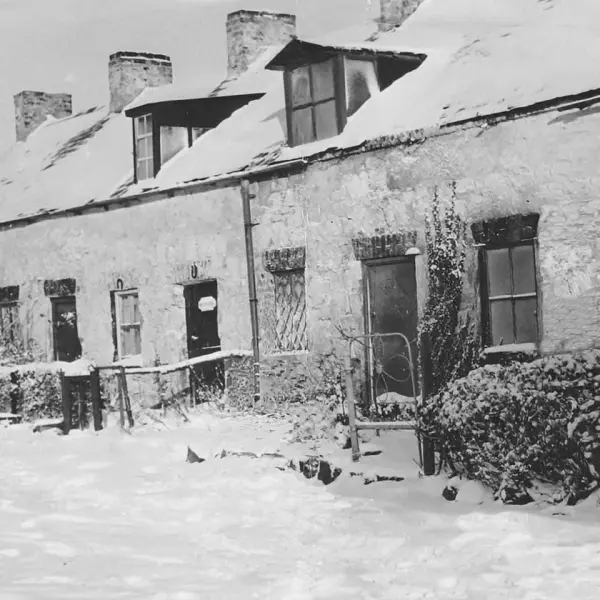 Cottages on the Upper Cavehill Road.