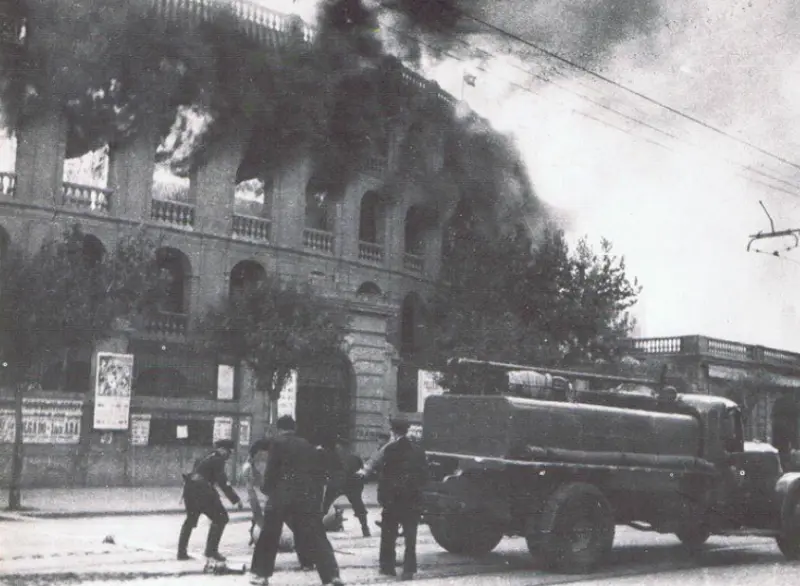 INCENDIO PLAZA DE TOROS