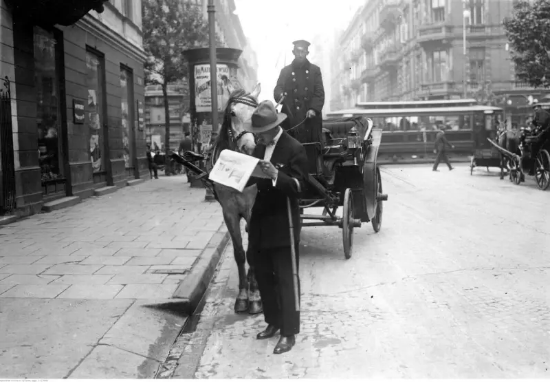 Photo of Warsaw, Poland in 1927