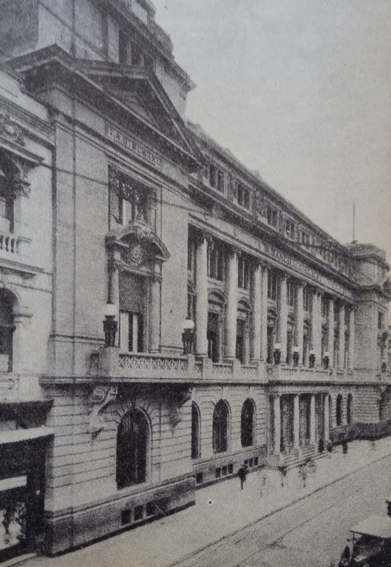 La casa matriz del Banco de Chile