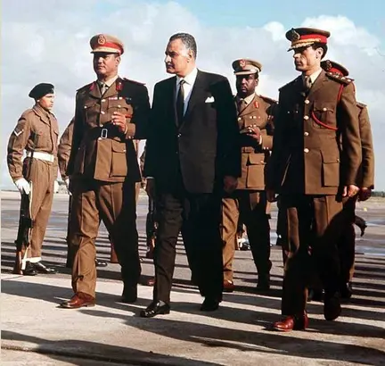 Nimeiry, Nasser and Gaddafi