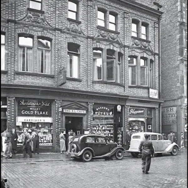 Cornmarket, at Arthur Square. 