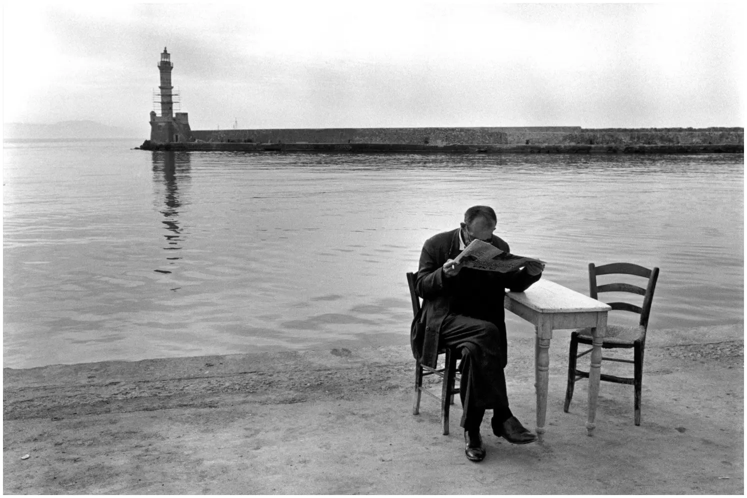 A man sits quietly A man sits quietly