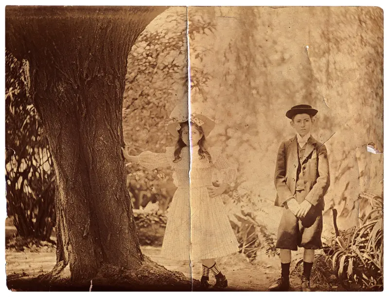 Retrato de los hermanos Ferrer Gay