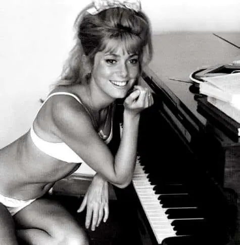 Catherine Deneuve in the early 1960s