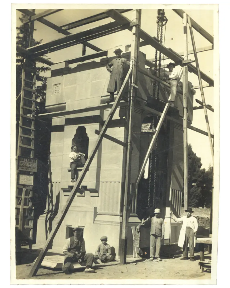 Construcción de una bóveda