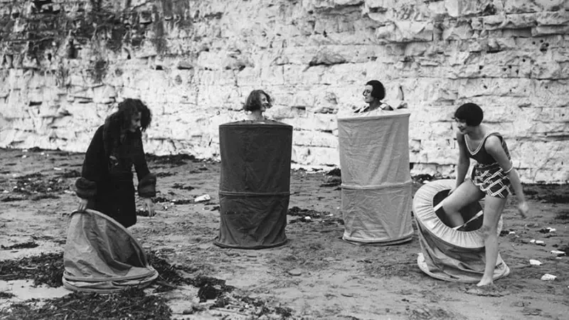 Beach Changing Rooms