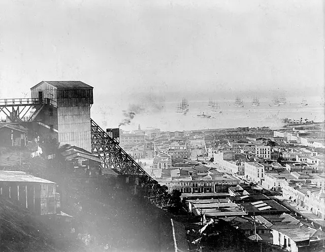 Valparaíso desde los cerros 