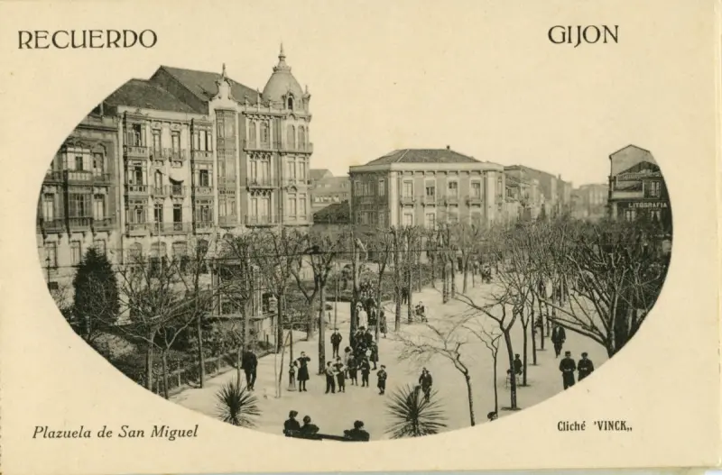 Recuerdo de Gijón. 