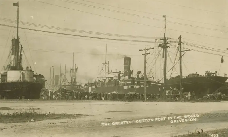 The Greatest Cotton Port in the World