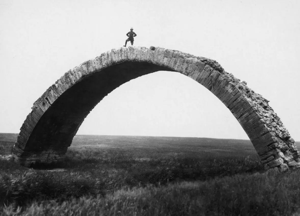 Roman bridge across the Wadi al-Murr