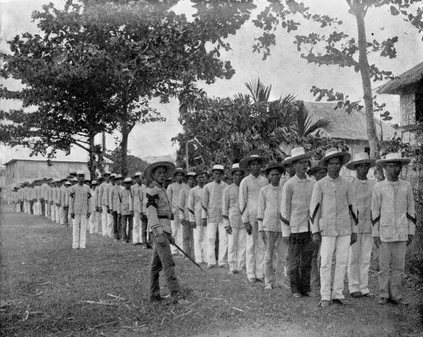 Cuadrilleros filipinos. 