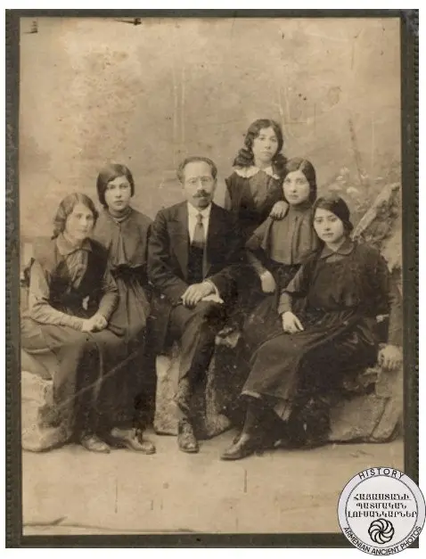 Pupils of Arghut Armenian Daycare School