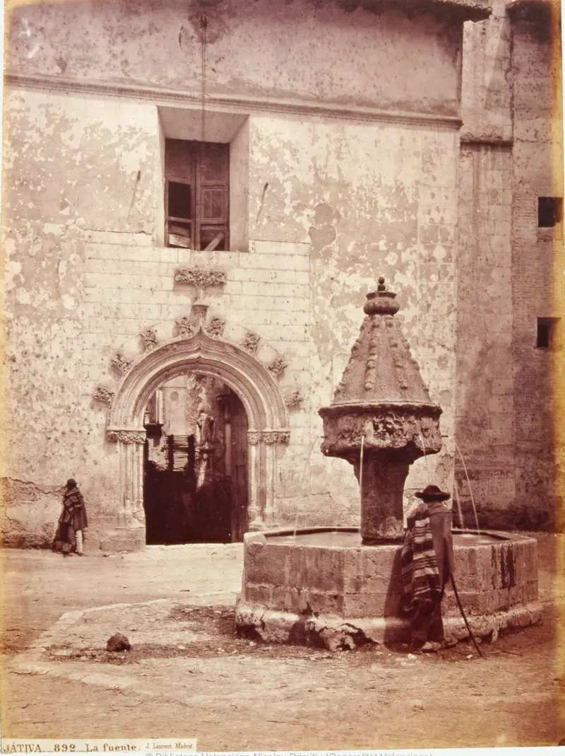 La fuente gótica de Xàtiva: un rincón inmóvil del siglo XIX