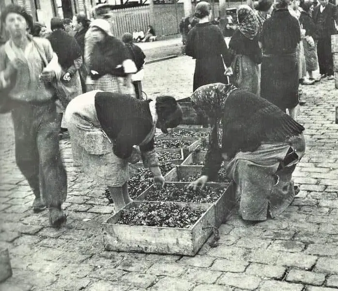 Vendedoras de percebes