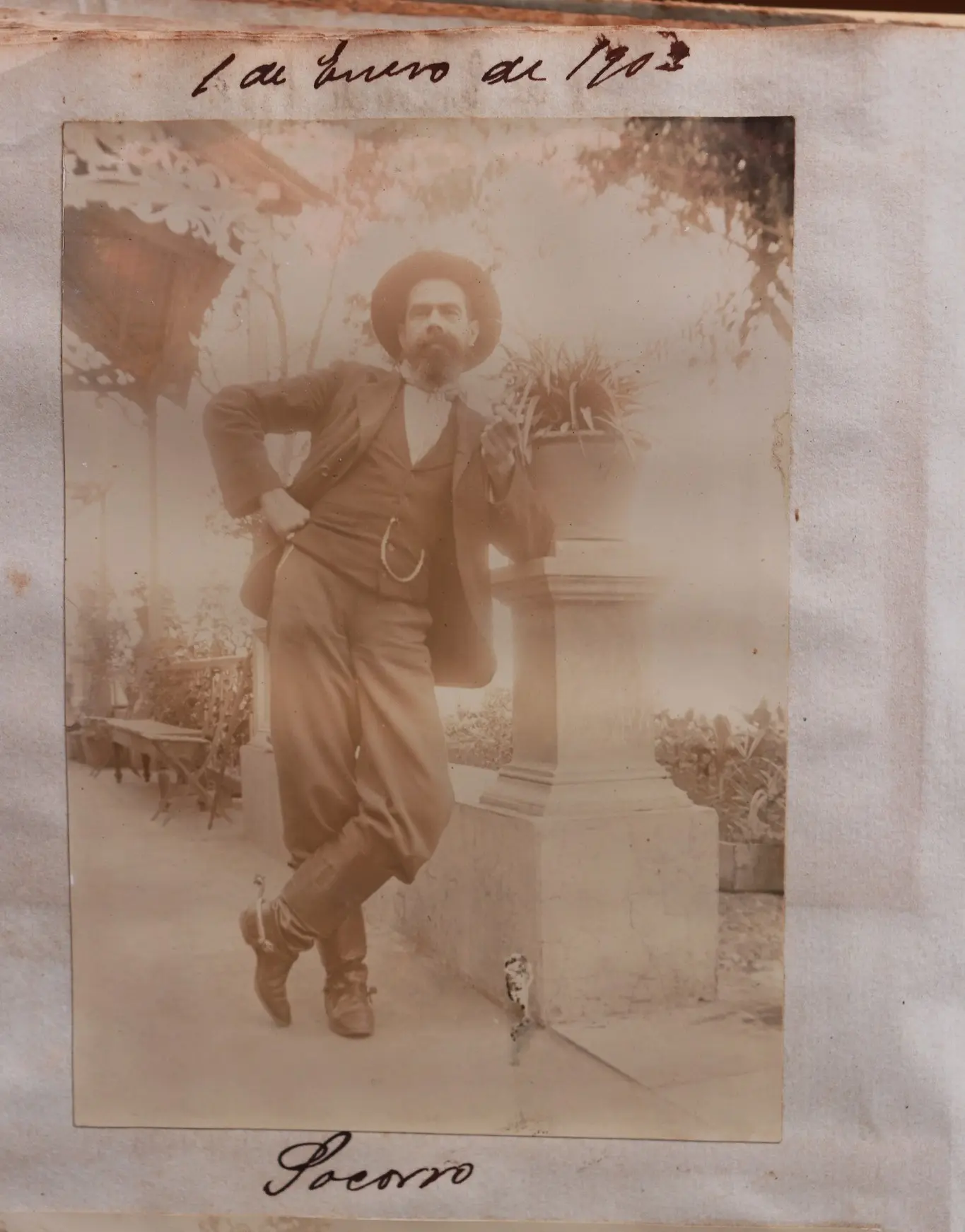 Hombre en El Socorro