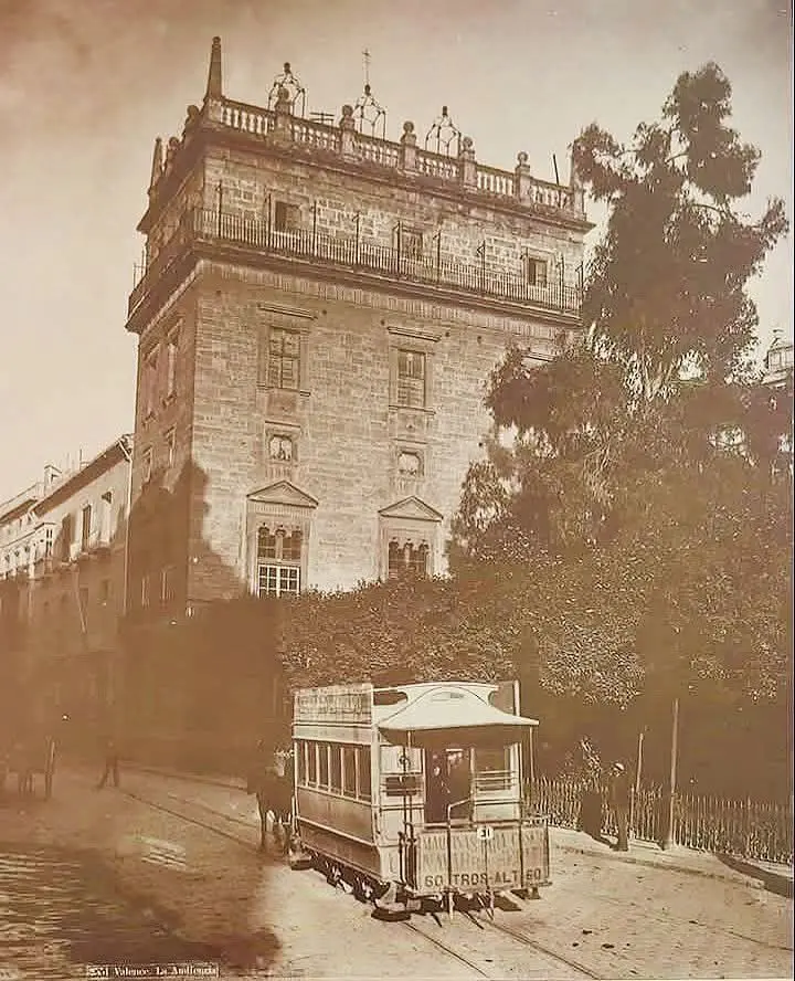 Tranvía de tracción animal 