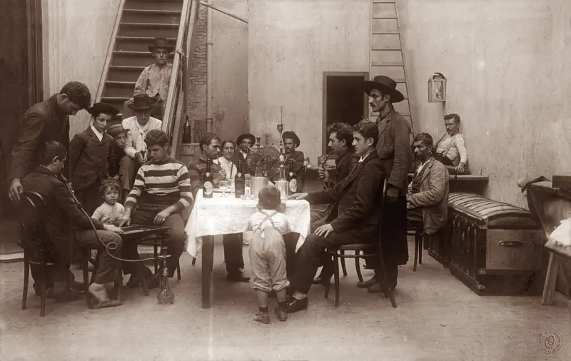  Inmigrantes (posiblemente sirios o libaneses)