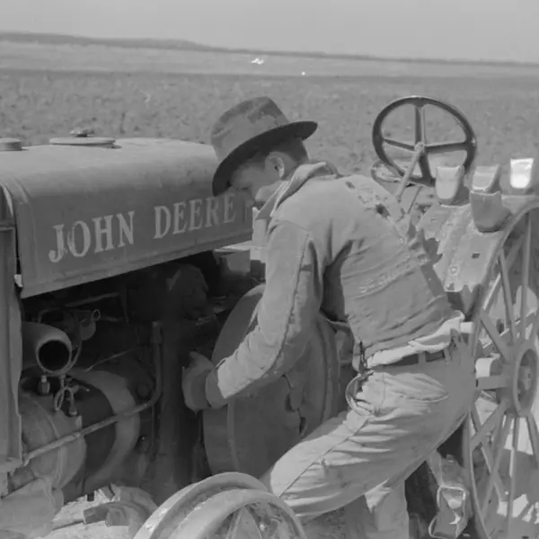 John Deere tractor 