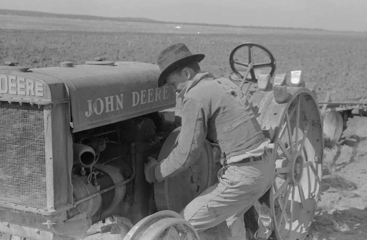 John Deere tractor 