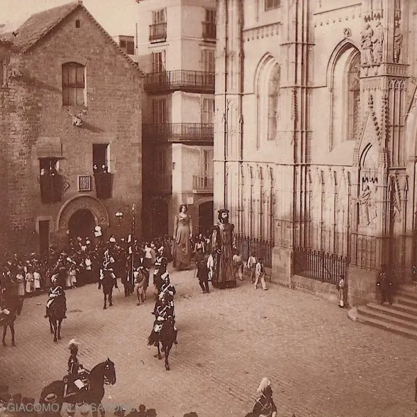 Gegants de ciutat a la Catedral 