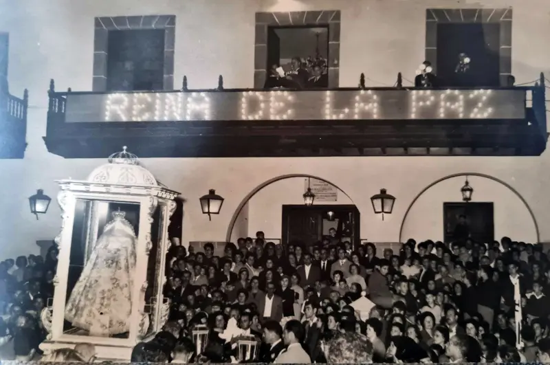 Visita de Nuestra Señora de Las Nieves a Los Llanos.