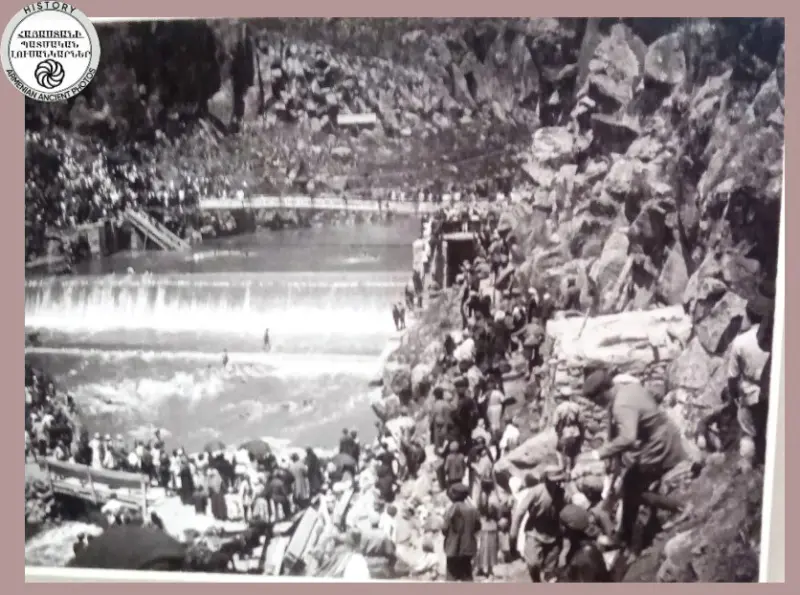 Opening ceremony of Shirak Canal