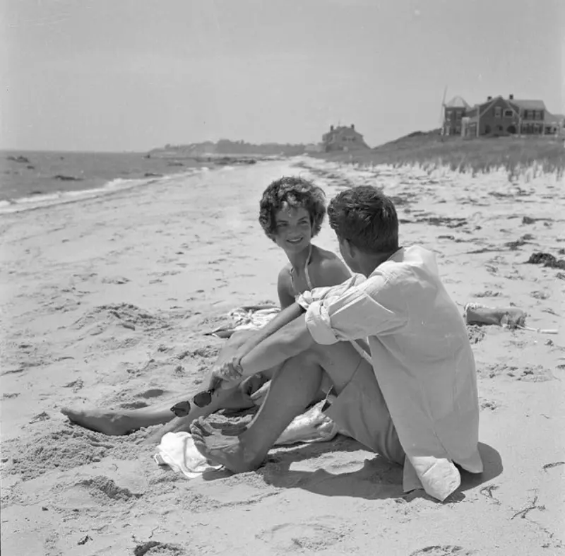 John F. Kennedy and Jackie