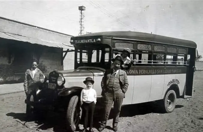 Un “camión” rumbo al norte del Valle de México