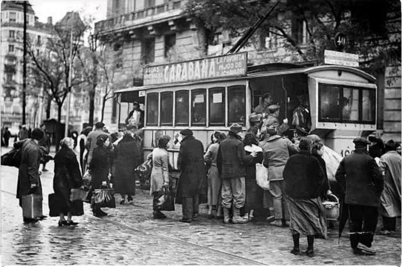 Tranvía de la línea 40