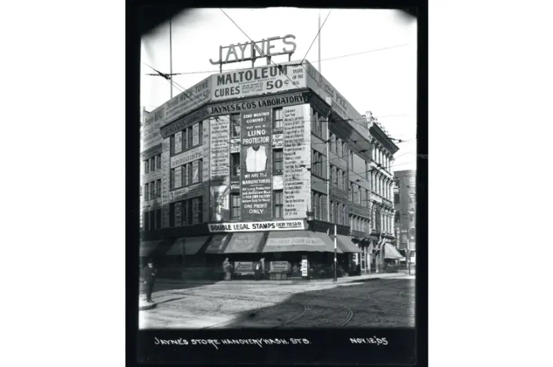 Jaynes Store at Hanover and Washington streets