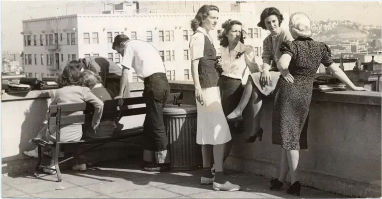 At San Francisco State College