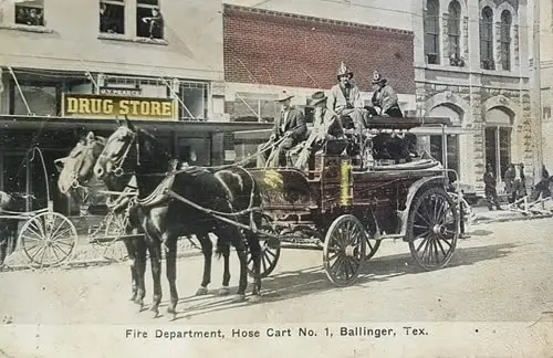 Fire Department, Hose Cart No. 1