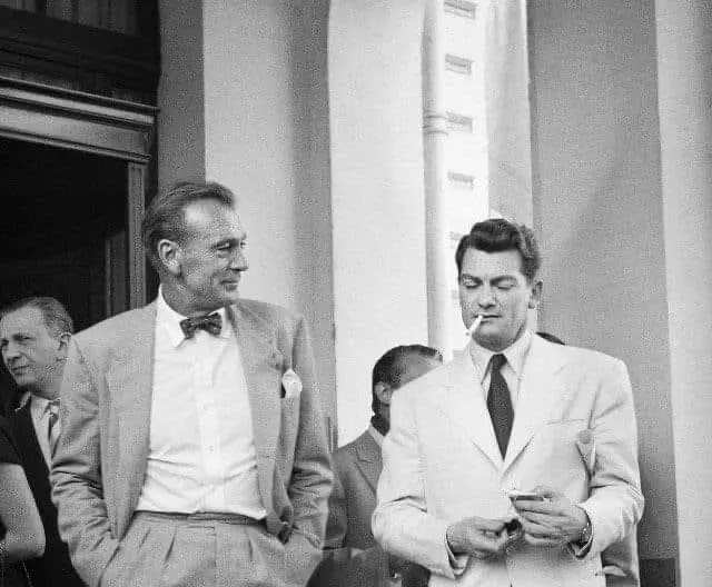 Gary Cooper and Jean Marais at Cannes