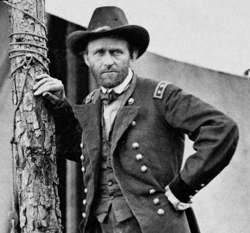 Future President Commanding General Ulysses S. Grant at the Battle of Cold Harbor