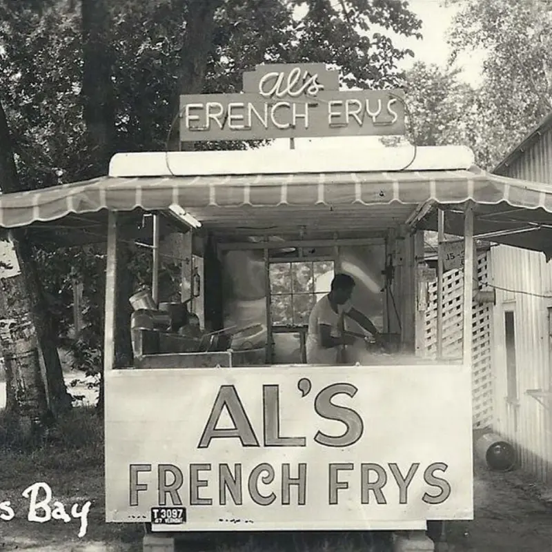Al's French Frys starts as a food cart