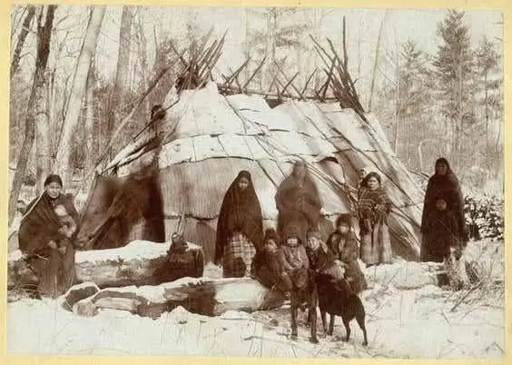 Ojibwe camp