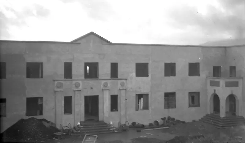 Construcción del Sanatorio antituberculoso de Mirca.