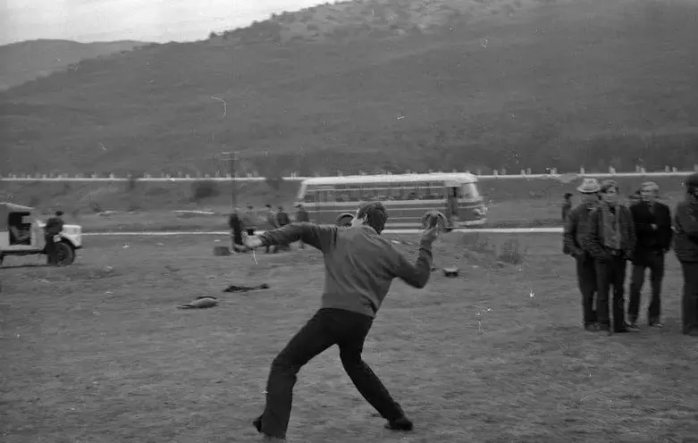 Training pre-conscripts at the military sports camp