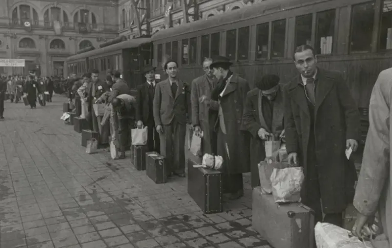 Salida de españoles hacia Alemania