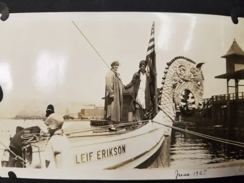 A Leif Erickson Ship in Duluth