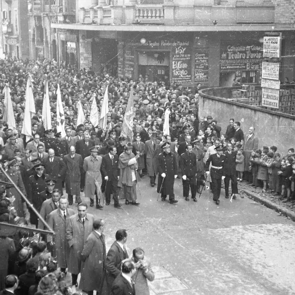 Recibimiento al obispo Benjamín de Arriba