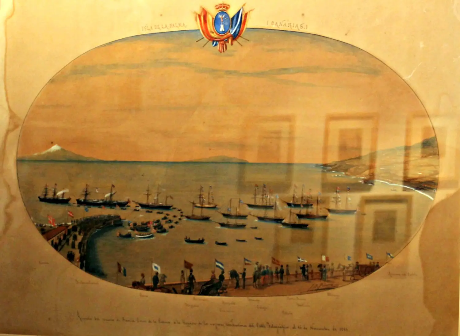 Instalación del primer cable telegráfico